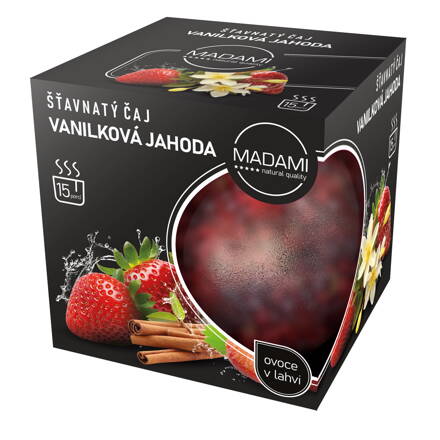 Jahoda s príchuťou vanilky 480g